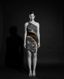 Asymmetrical Canvas Dress
