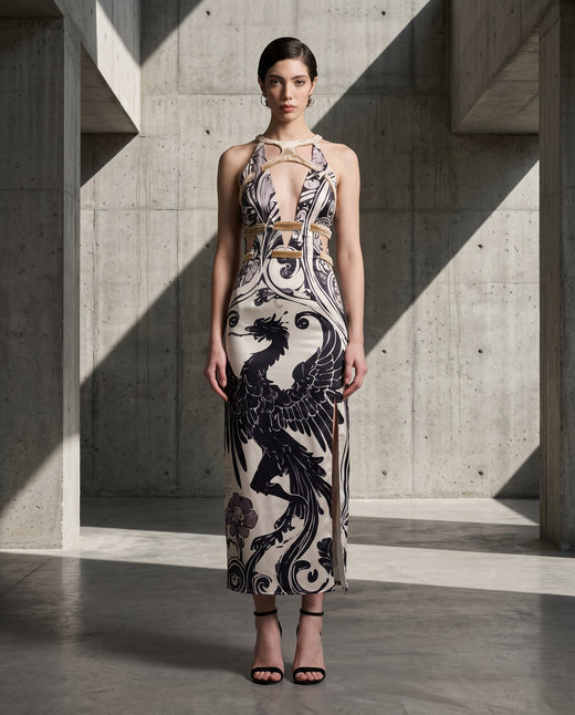 Phoenix Plunge Gown