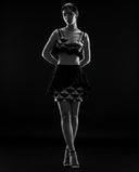 Scallop Noir Co-ord